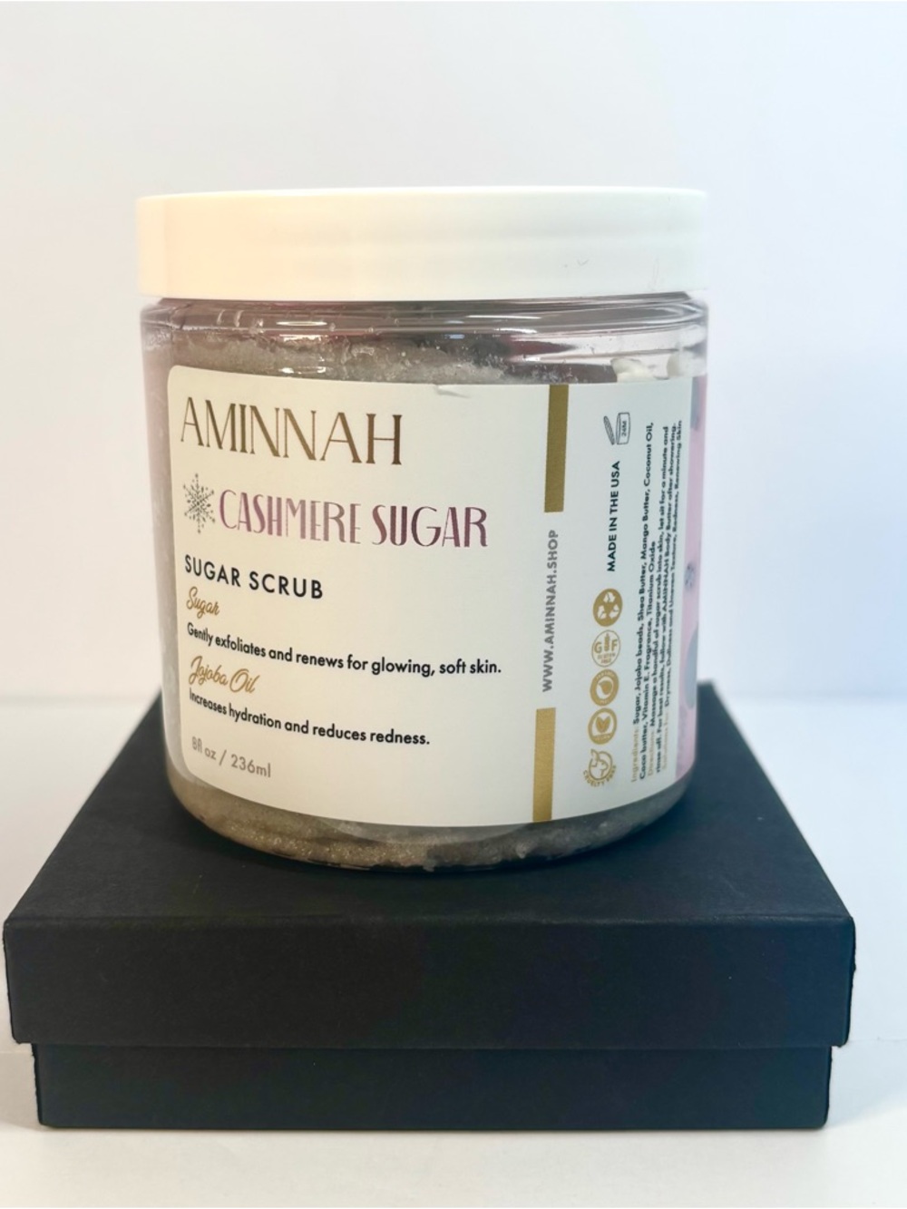 Aminnah Cashmere Sugar Scrub